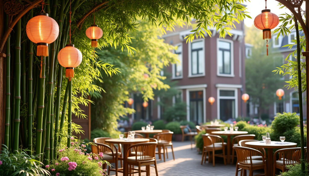 ontdek het bamboo garden chinese restaurant in amsterdam, waar een groene ervaring je verwelkomt. geniet van authentieke chinese gerechten in een serene, bamboe-omringde omgeving. perfect voor liefhebbers van natuur en fijne smaken.